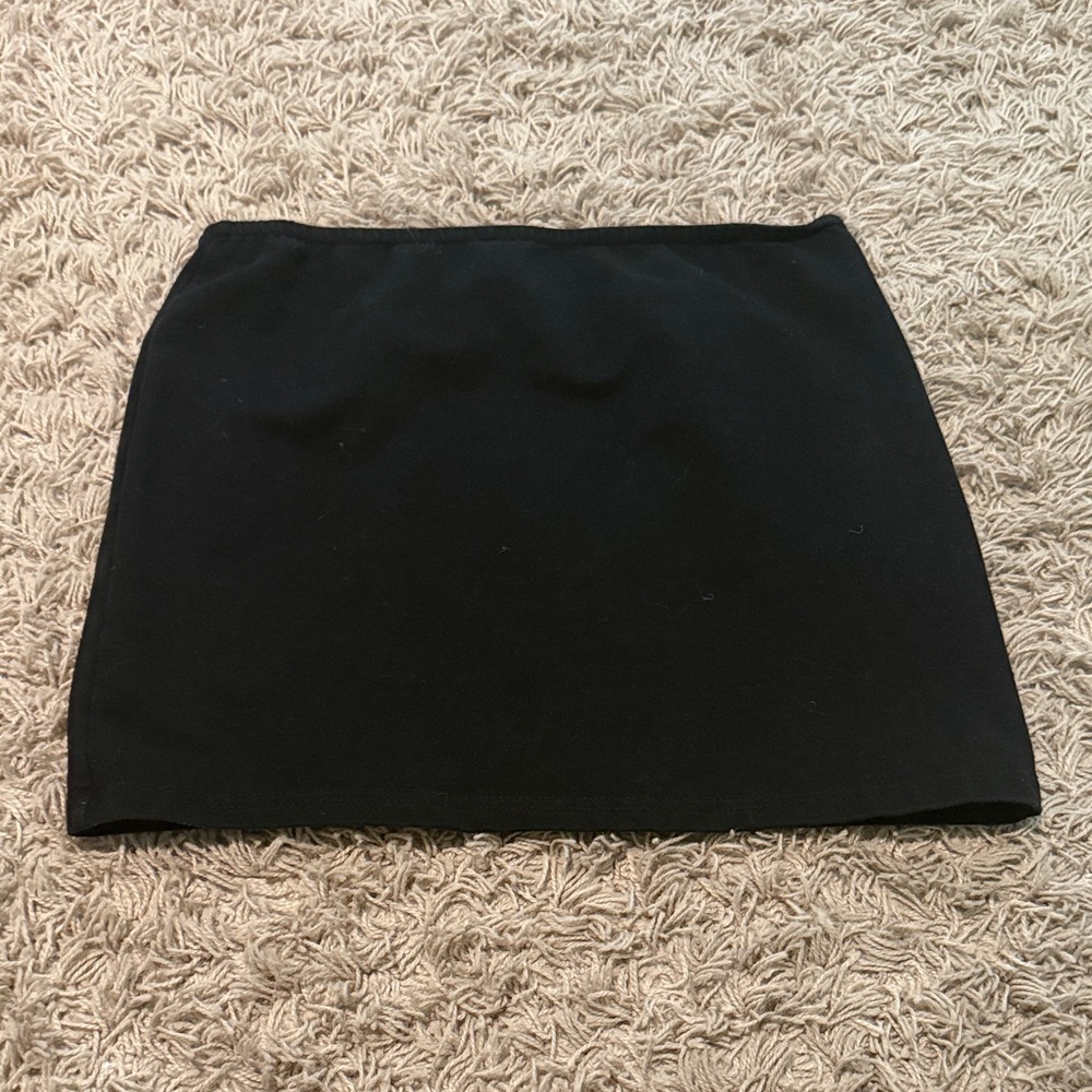 Edikted Black Mini Skirt